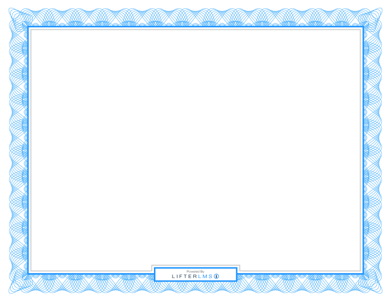 Cetrificate Background